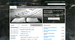 Desktop Screenshot of enumclawchurchofchrist.com